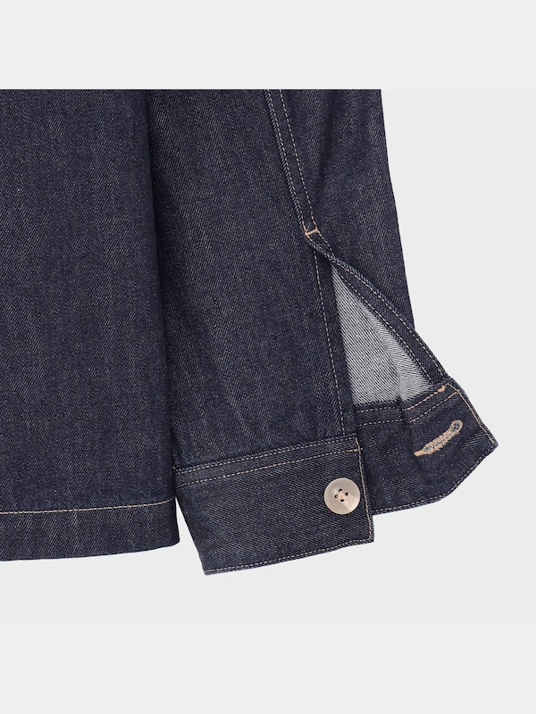 デニムカバーオールシャツ