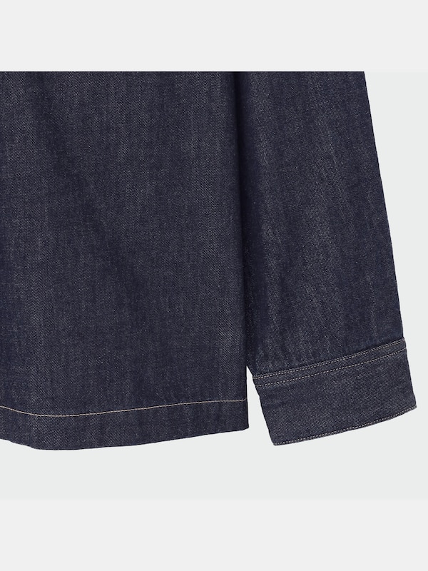 デニムカバーオールシャツ