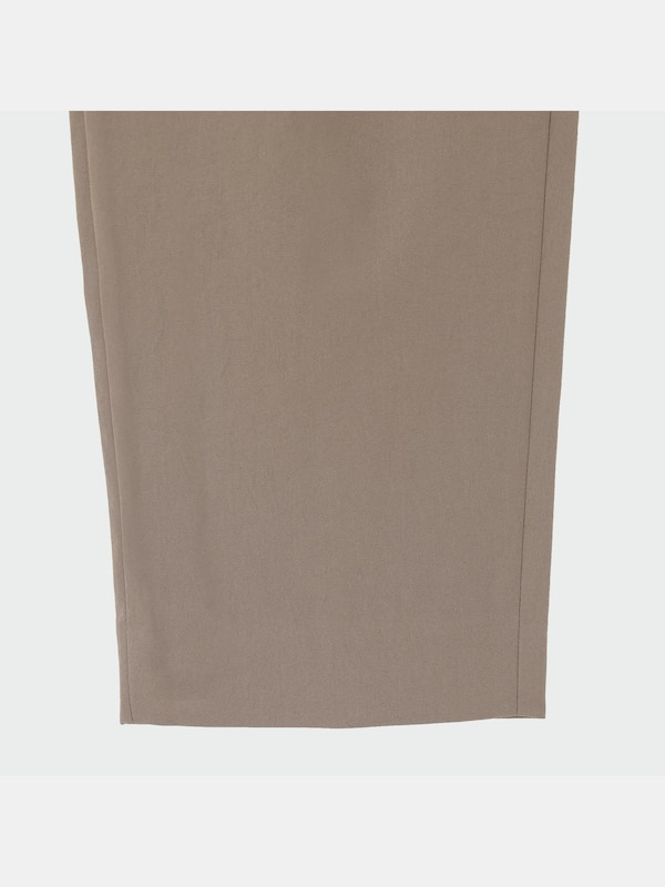 ワッシャーツイルワンタックテーパードパンツ