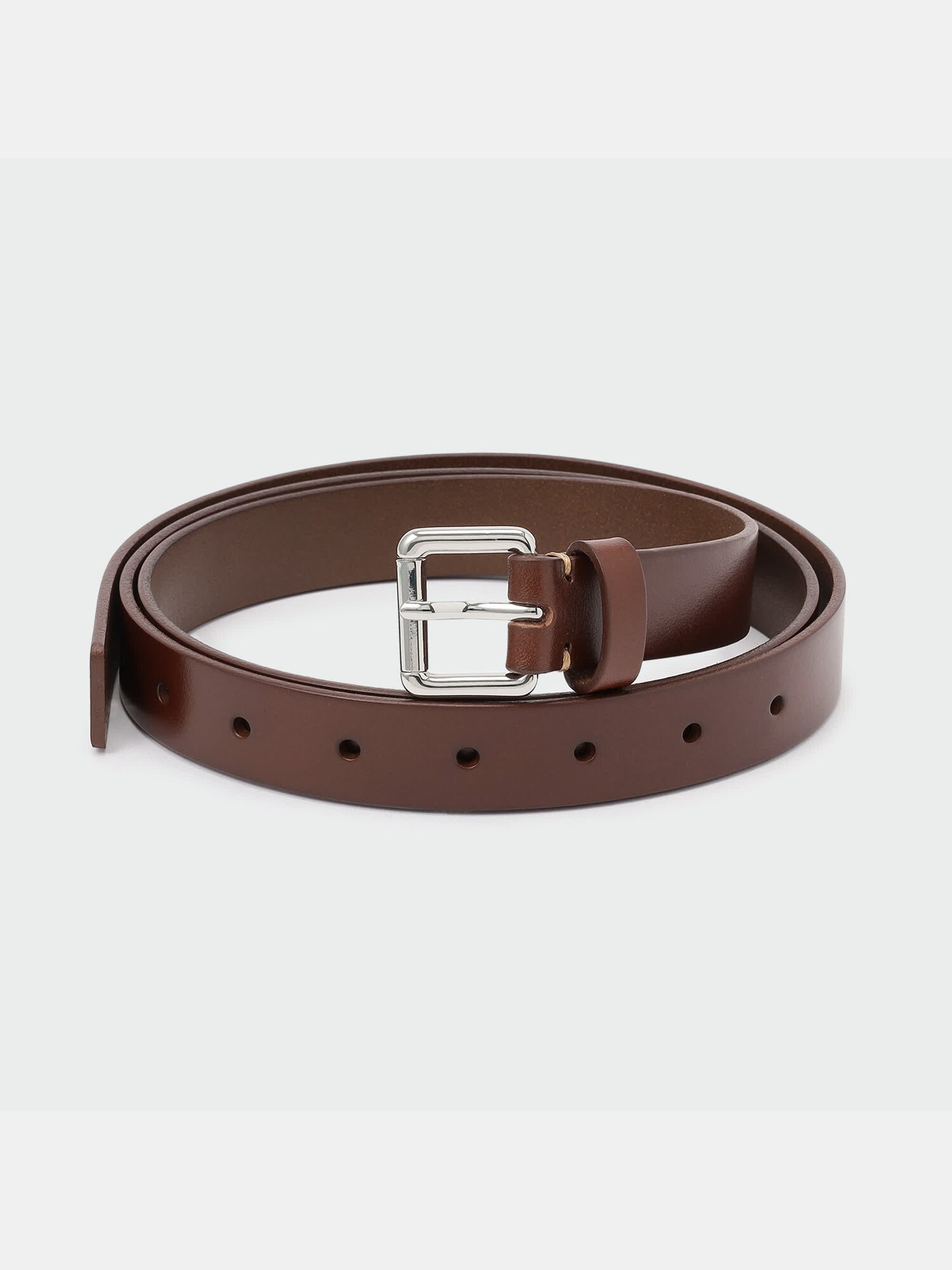 PETER DO ブラックレザーロングベルト PETER DO ブラックレザーロングベルト