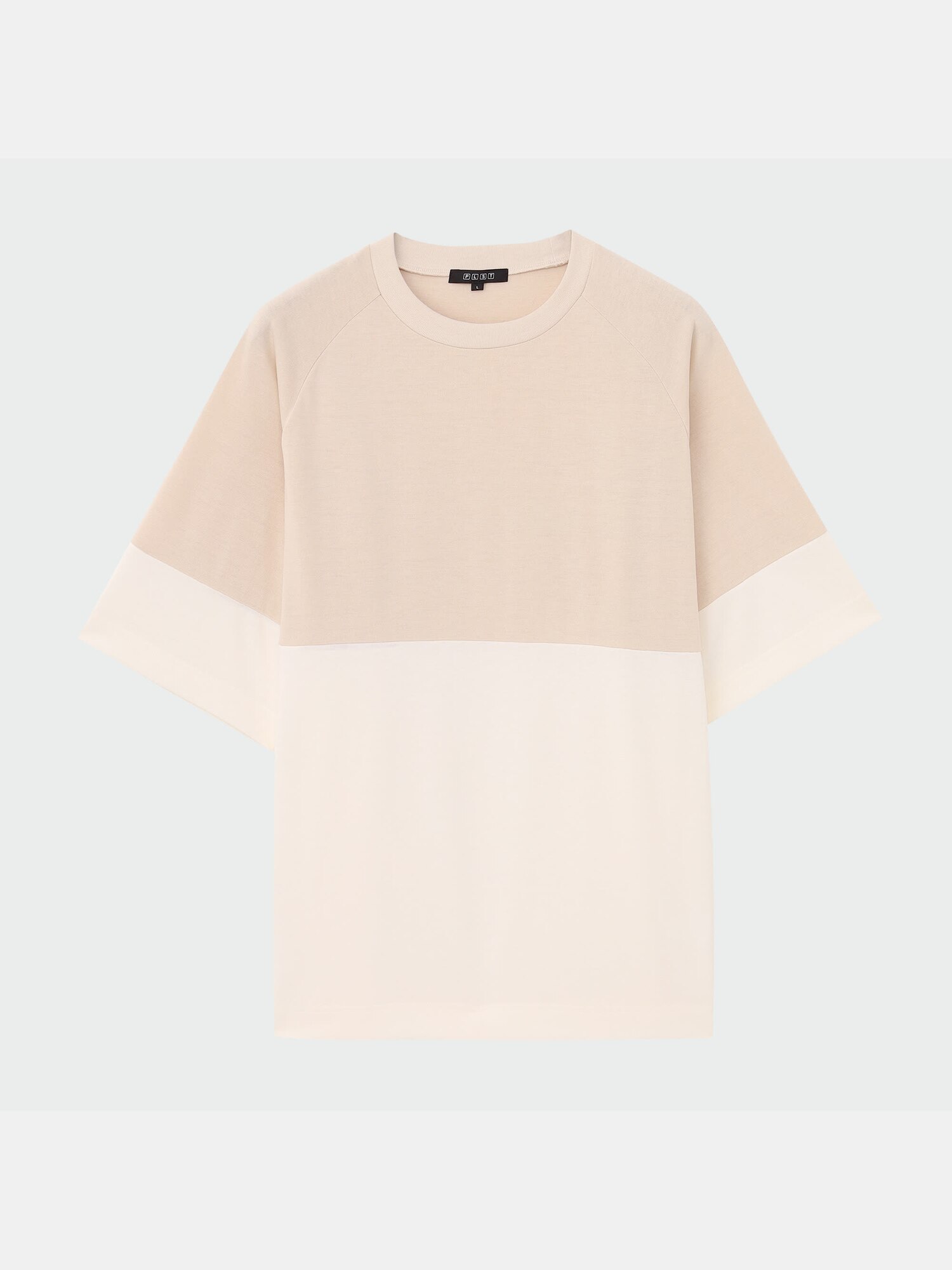 PLST(プラステ)公式 | カラーブロッククルーネックTシャツ（半袖）