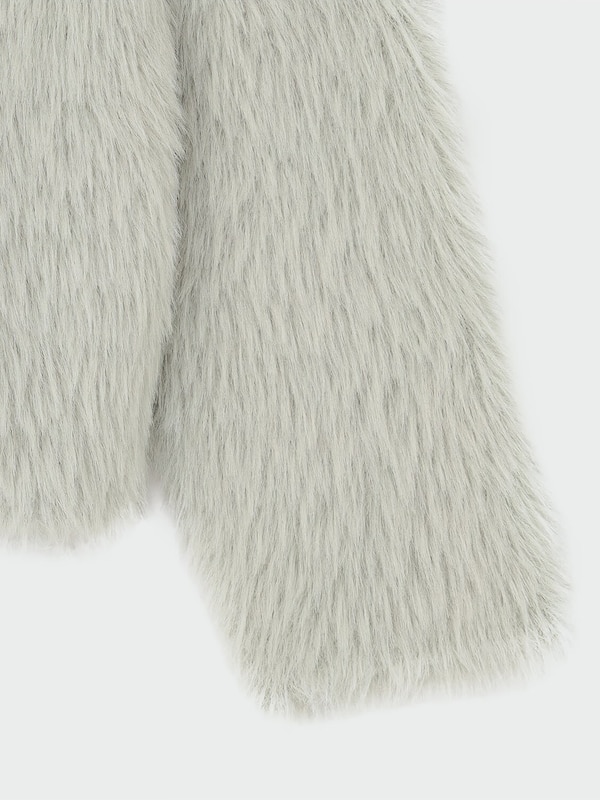 フェザーヤーン2WAYクルーネックカーディガン