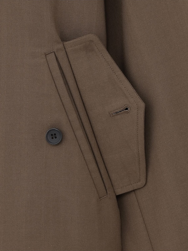 リラックスフィットジップアップブルゾン