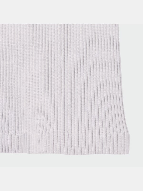 ペルヴィアンピマコットンクルーネックリブTシャツ（長袖）