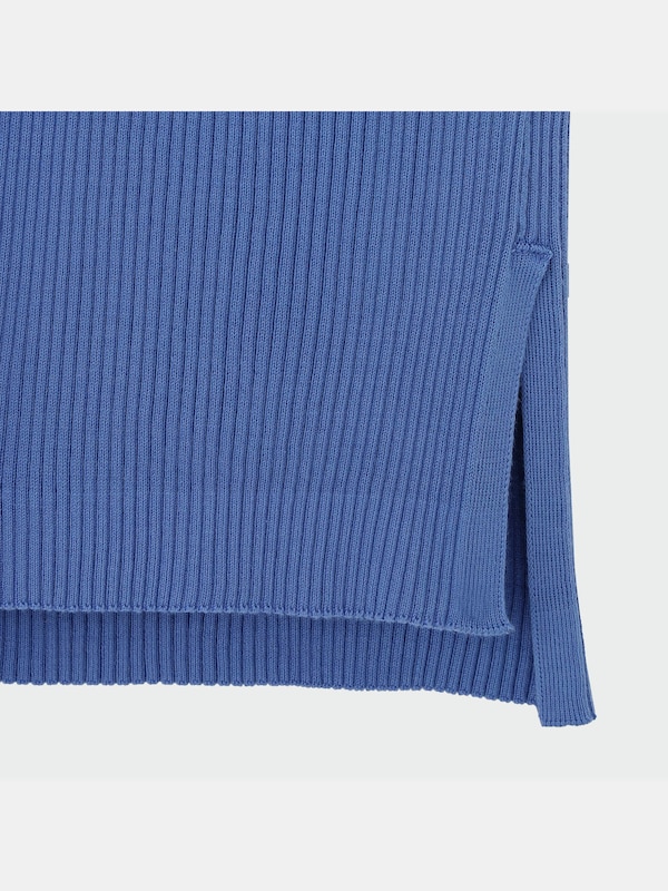 スーピマコットンリブボートネックセーター（長袖）