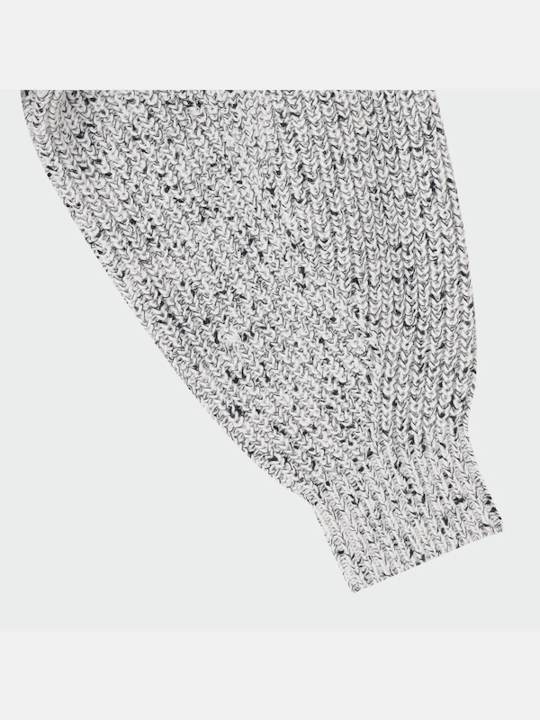 ミックスヤーンクロップドセーター（長袖）