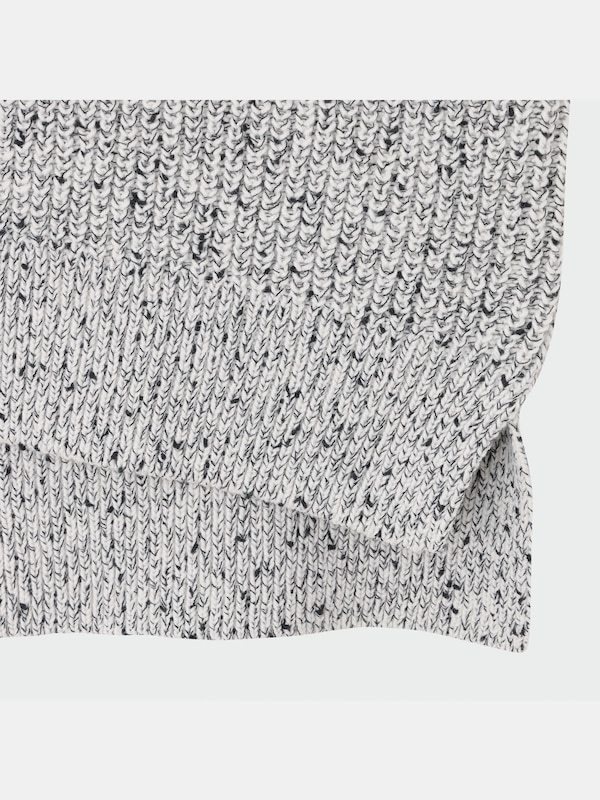 ミックスヤーンクロップドセーター（長袖）