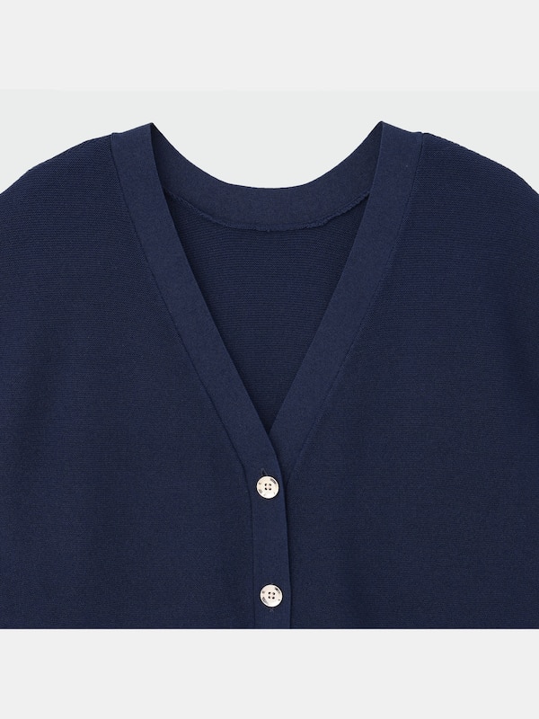 コットンブレンド2WAYニットベスト