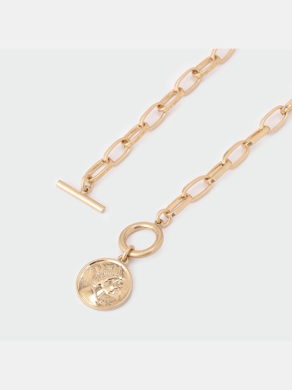 コインモチーフネックレス