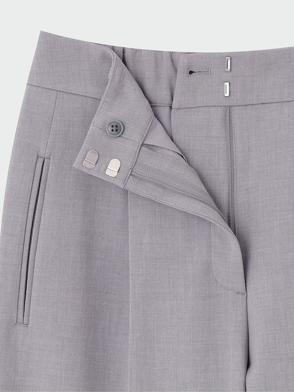 ワイドパンツ（ウールブレンドウォームリザーブ）2