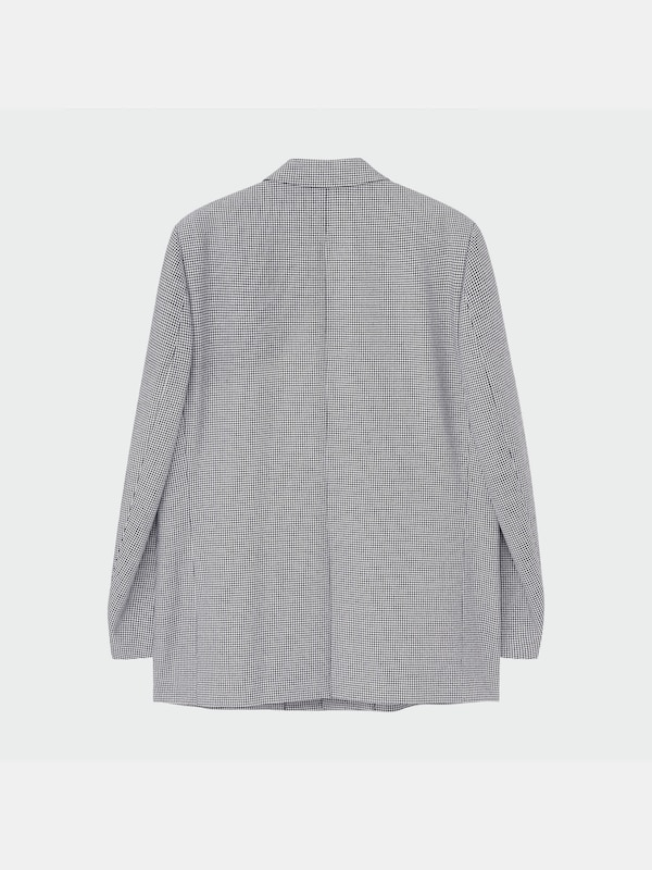 ウールブレンドチドリジャケット