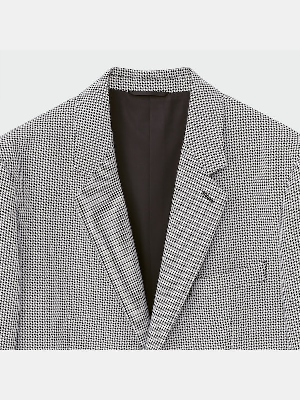 ウールブレンドチドリジャケット