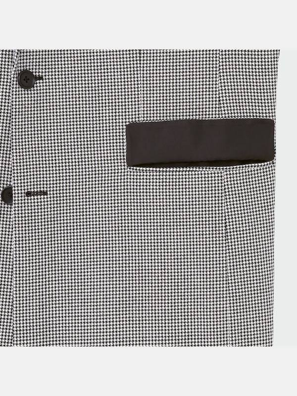 ウールブレンドチドリジャケット