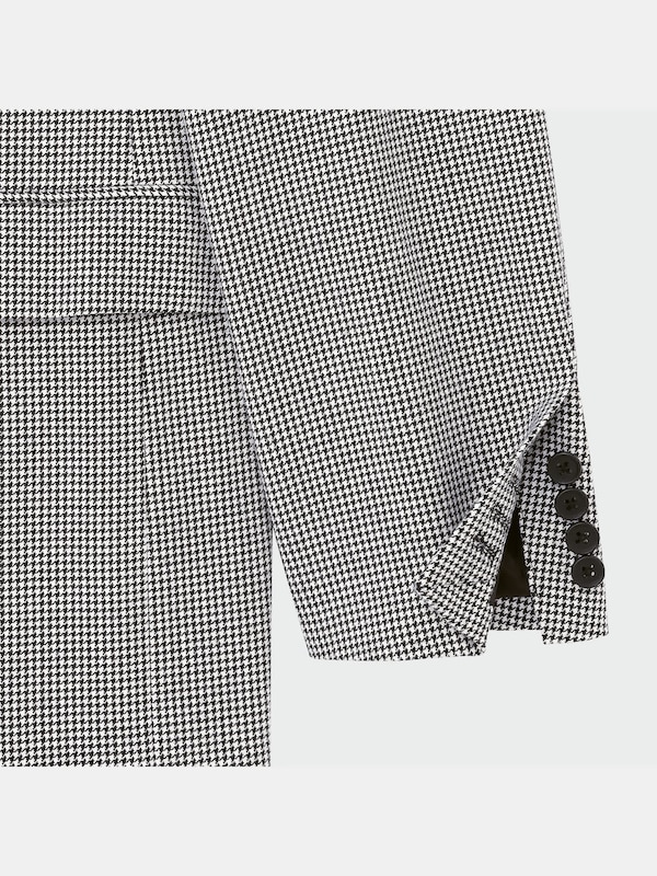 ウールブレンドチドリジャケット