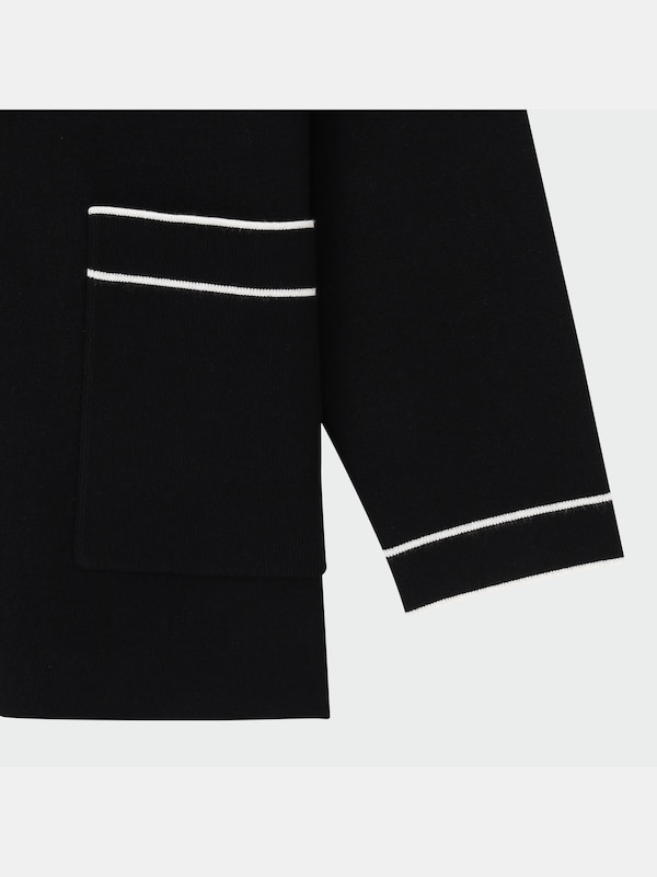 パールボタンVネックカーディガン