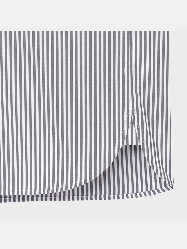 リラックスフィットストライプシャツ（長袖）