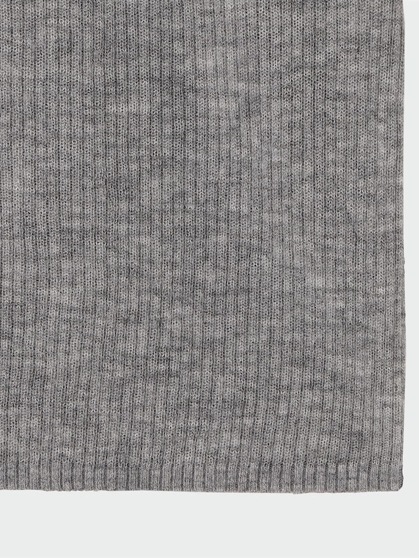 シアーウールリブハイネックセーター（長袖）