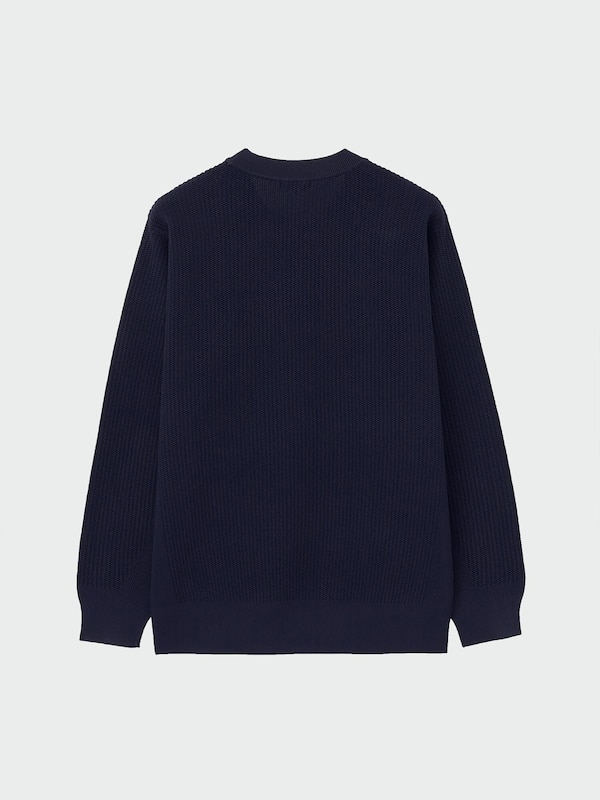 ライトウェイトニットクルーネックセーター