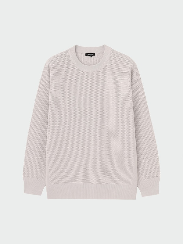 ライトウェイトニットクルーネックセーター