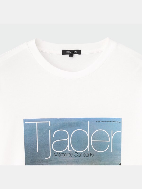 コットンテンジクJAZZプリントTシャツ（長袖）