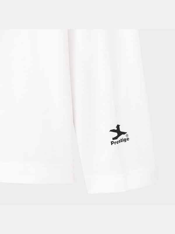 コットンテンジクJAZZプリントTシャツ（長袖）