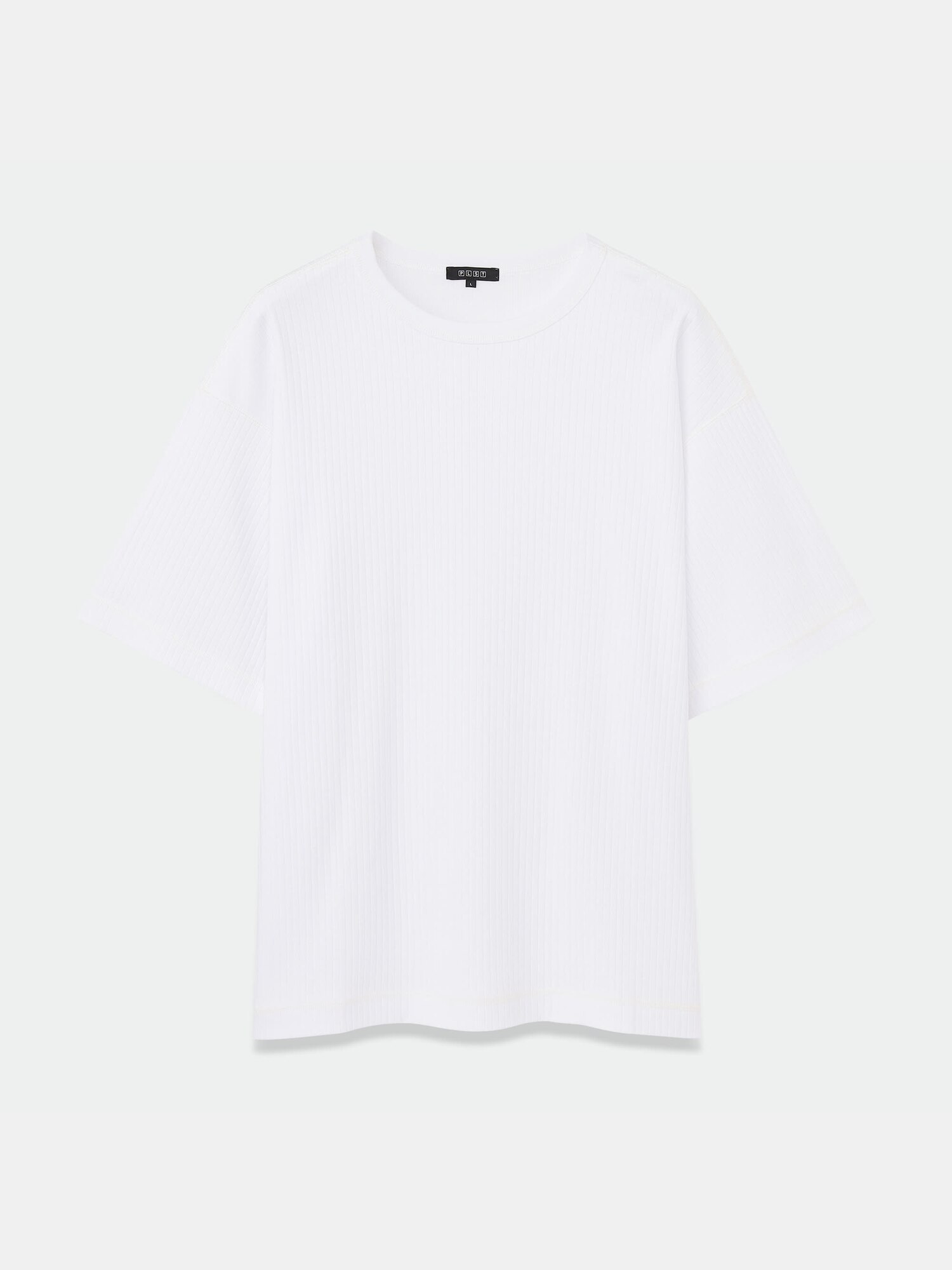 PLST(プラステ)公式 | コットンリブクルーネックTシャツ（半袖）