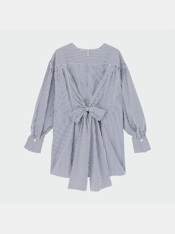 2WAYリボンブラウス（長袖）