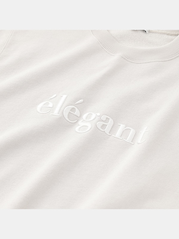 エンブロイダリーロゴスウェットプルオーバー（長袖）