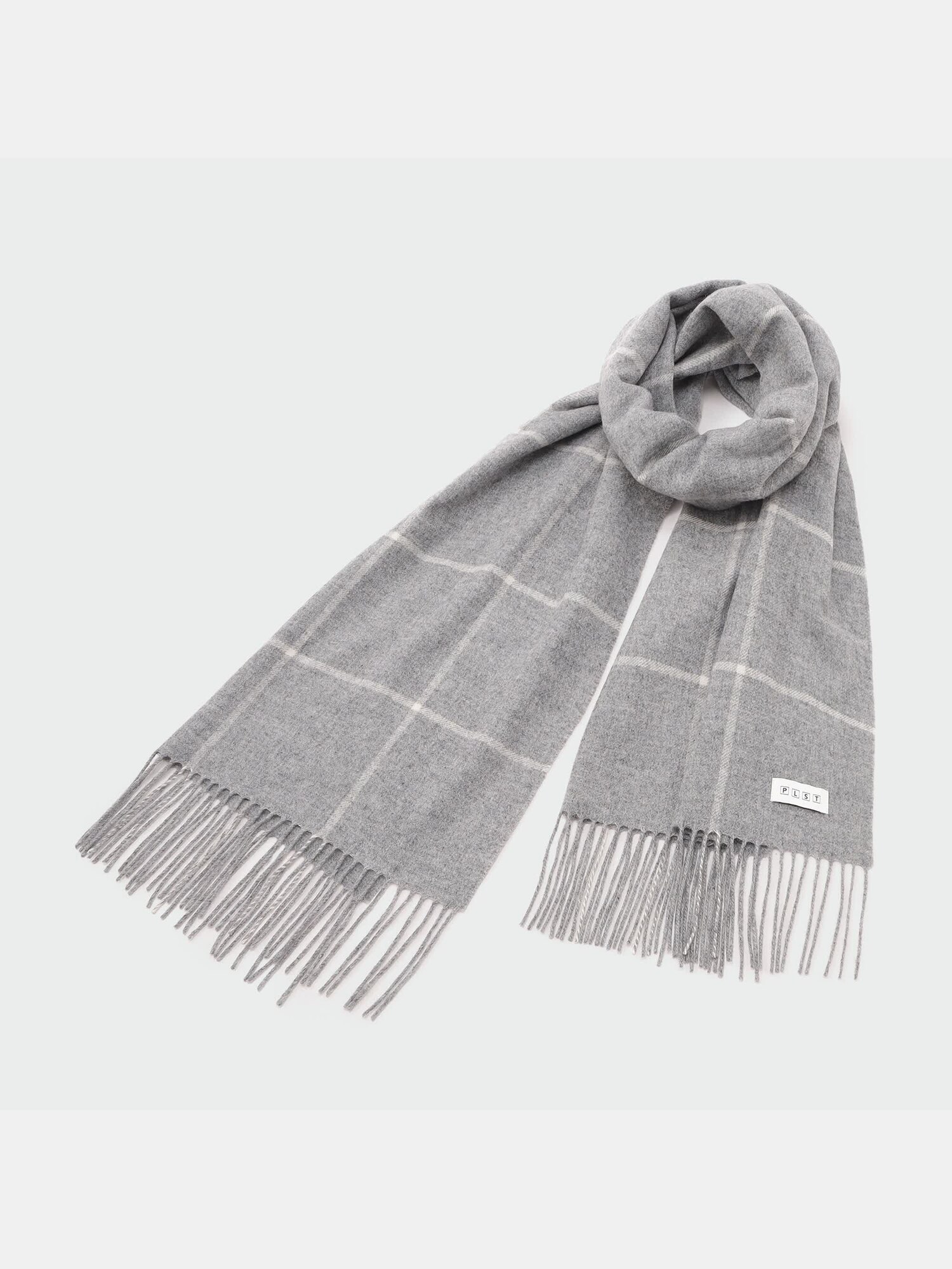 PLST(プラステ)公式 | ウールウィンドウペンチェックストール