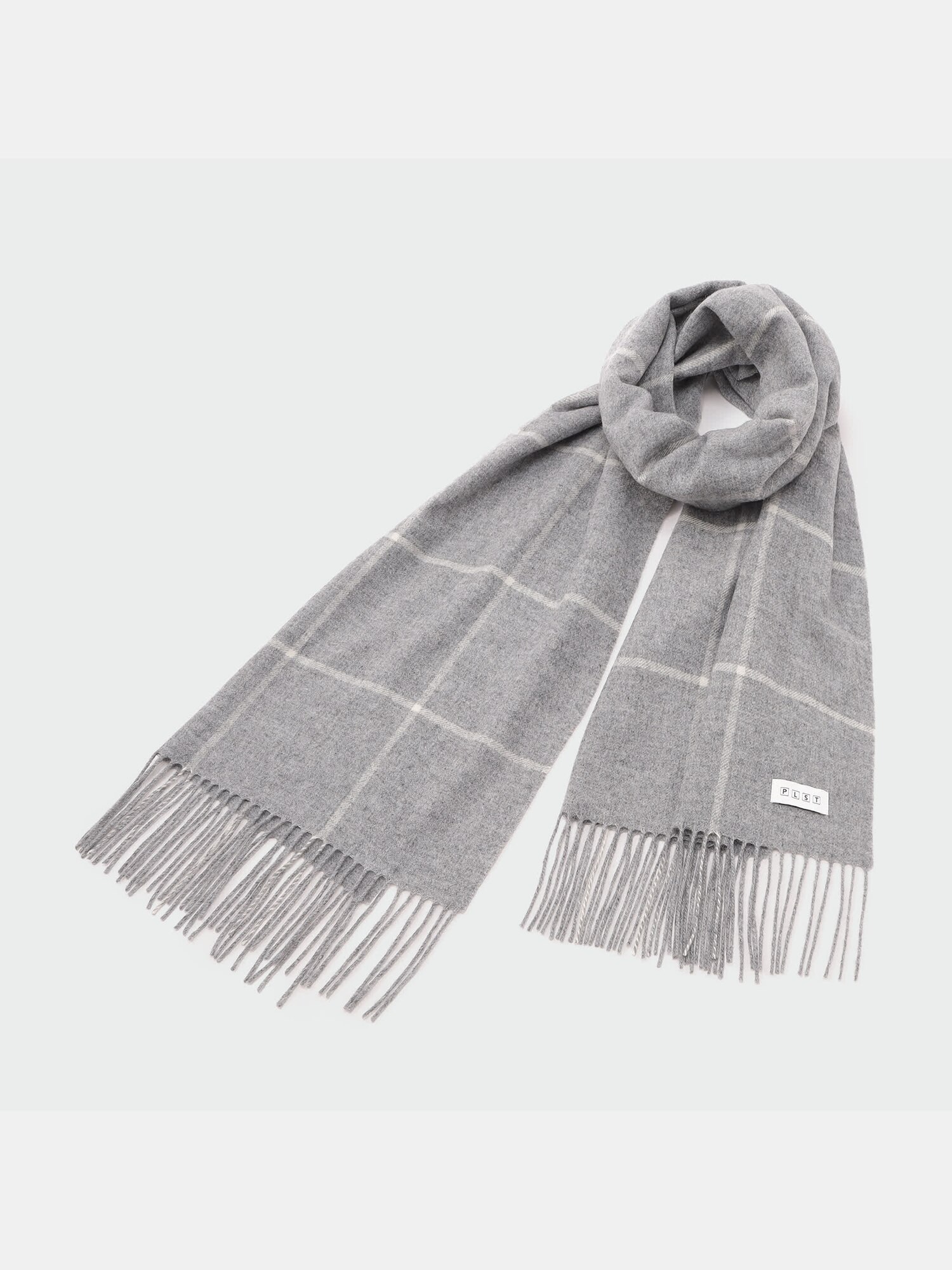 PLST(プラステ)公式 | ウールウィンドウペンチェックストール