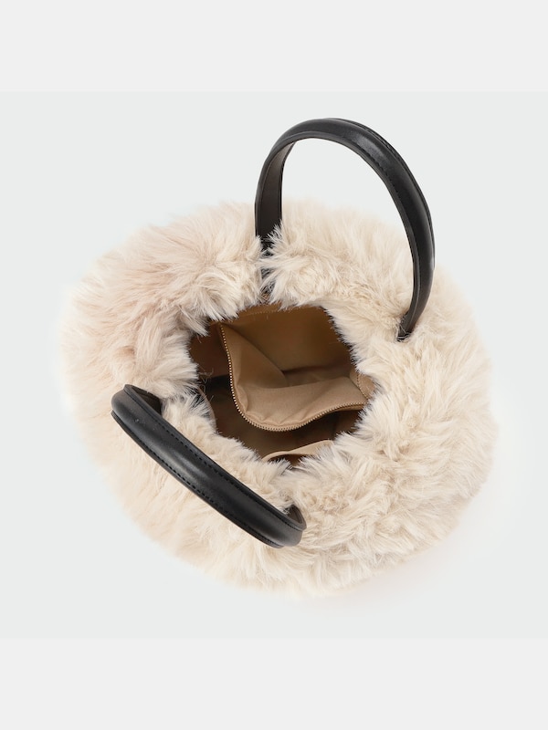 フェイクファートートバッグ