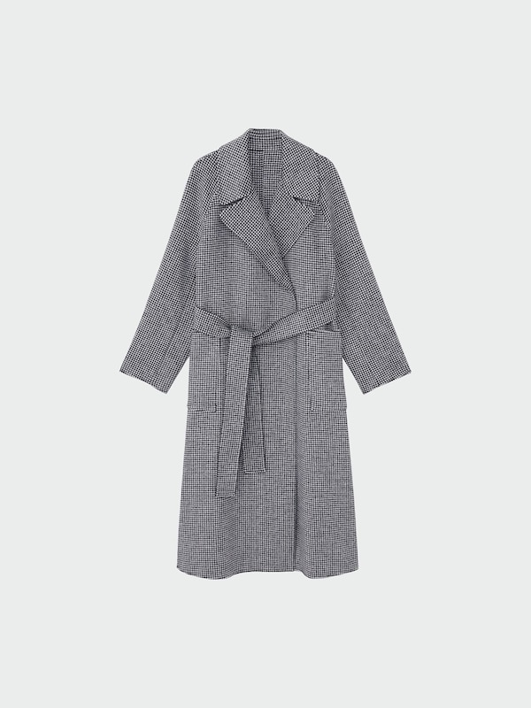 PLST(プラステ)公式 | ウールブレンドリバーロングコート 