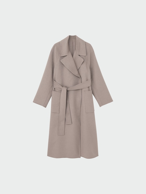 PLST(プラステ)公式 | ウールブレンドリバーロングコート 