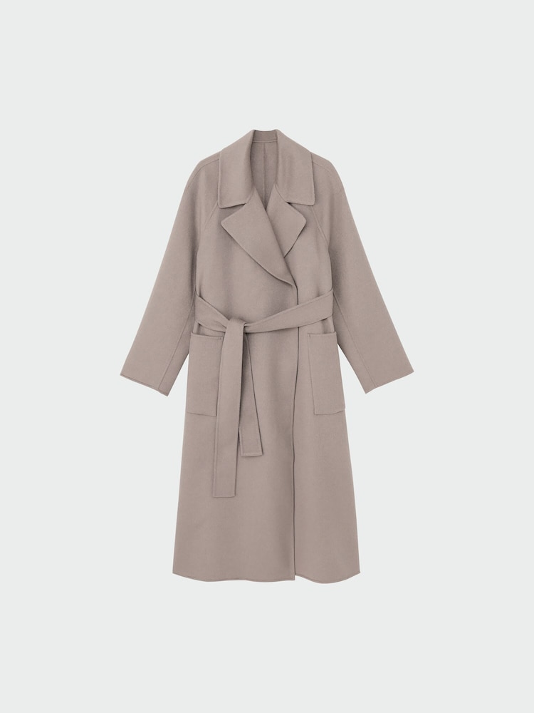 PLST(プラステ)公式 | ウールブレンドリバーロングコート 