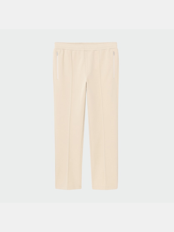 コットンブレンドトラックパンツ