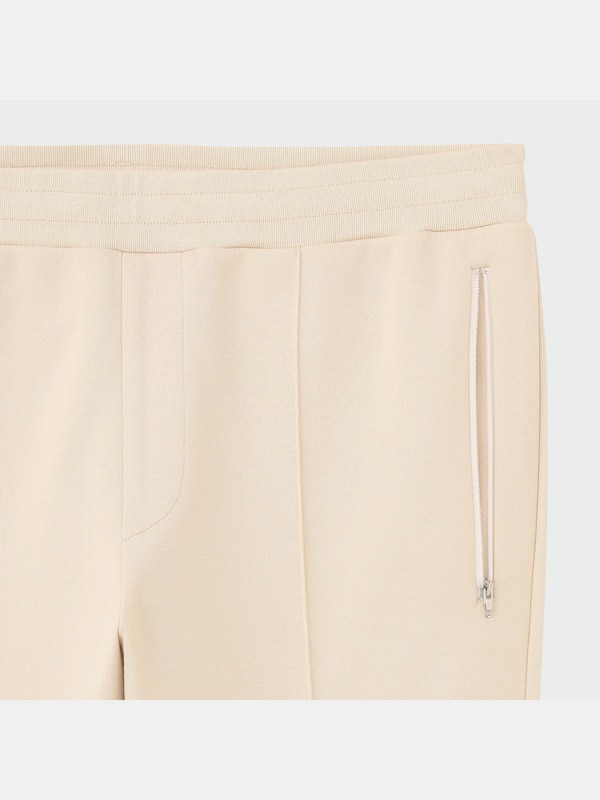 コットンブレンドトラックパンツ