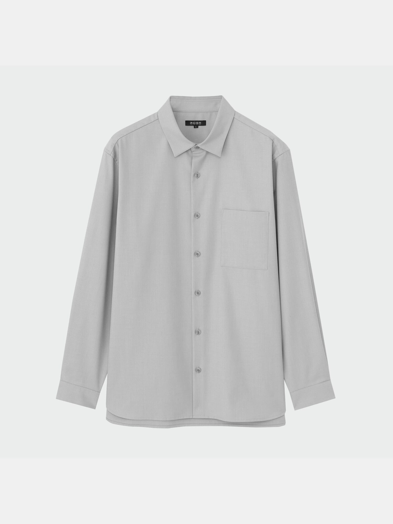 PLST(プラステ)公式 | レーヨンブレンドレギュラーカラーシャツ（長袖）