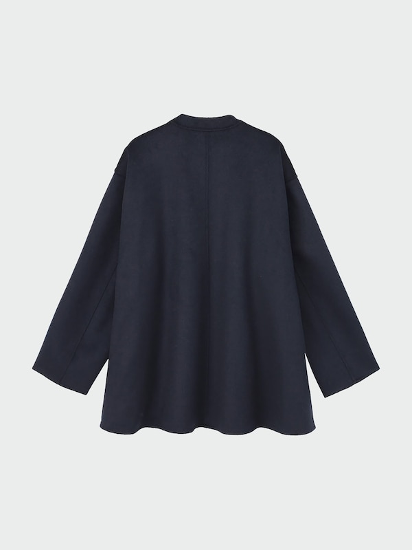 PLST(プラステ)公式 | ウールブレンドリバーハーフコート 