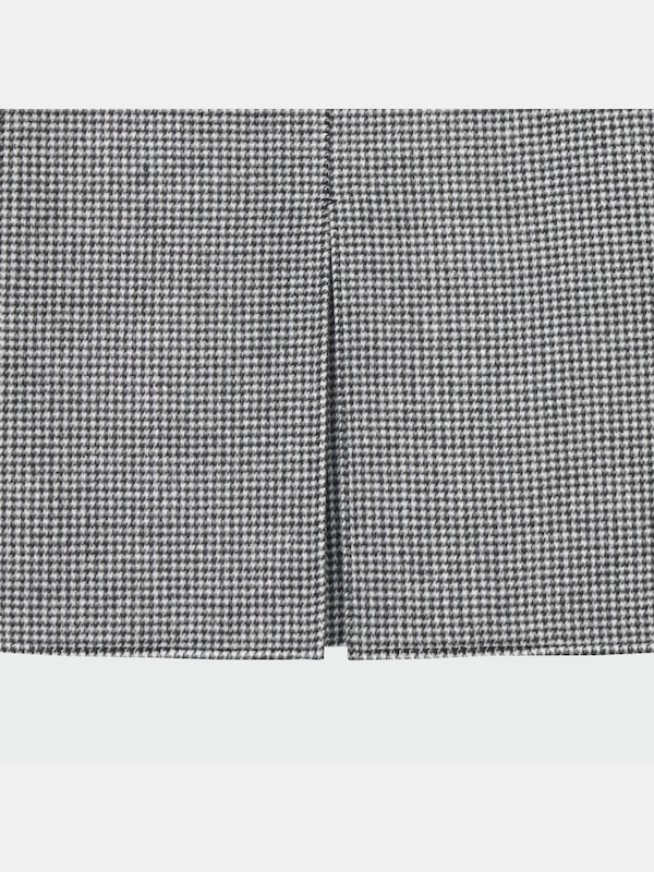 ウールブレンドリバーナロースカート