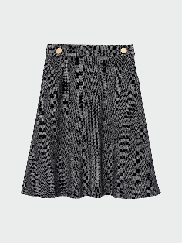 ツイードミディスカート