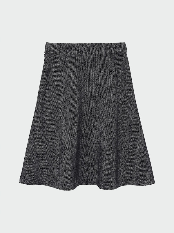 ツイードミディスカート