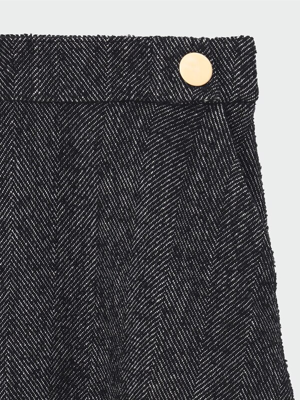 ツイードミディスカート