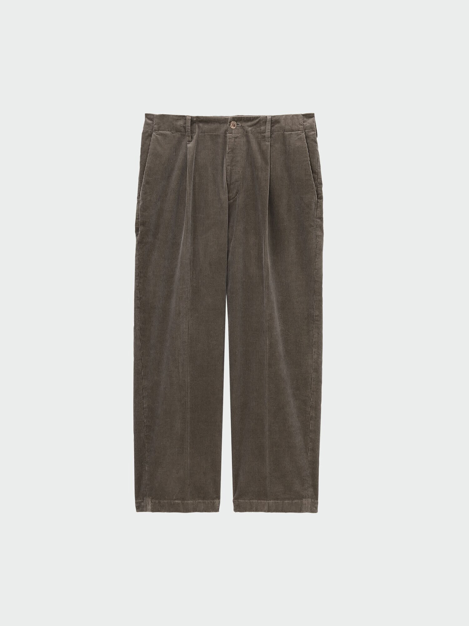 PLST◇プラステ　ワイドパンツ 美脚効果　コーデュロイ　オフィス　カジュアル PLST - PLST◇プラステ ワイドパンツ 美脚効果 コーデュロイ