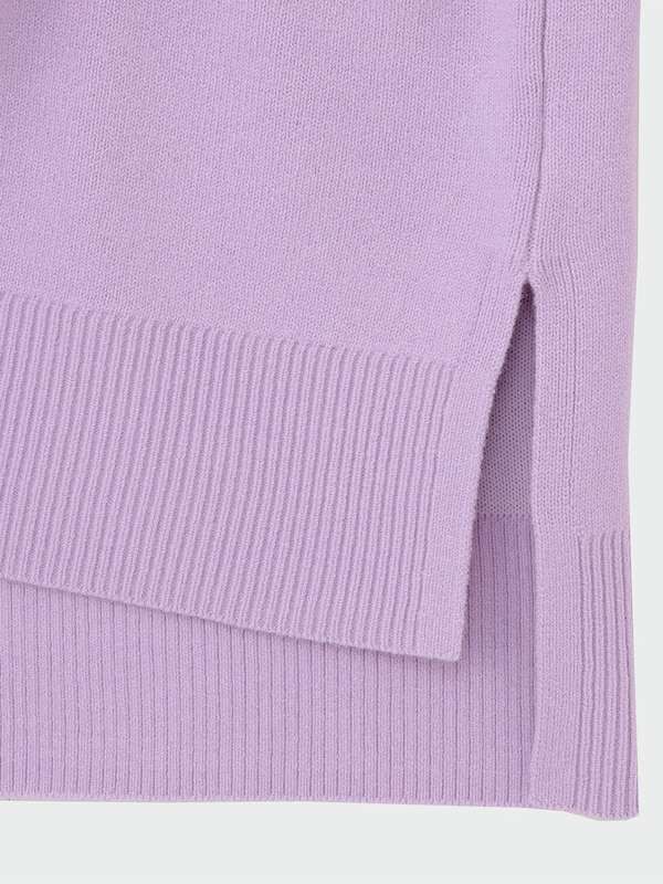 ウールプレーティングタートルネックセーター（長袖）