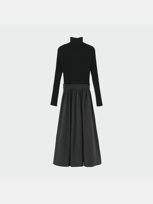 ニットドッキングワンピース（長袖）