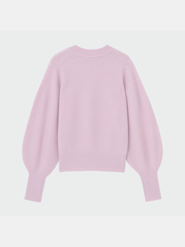 ヤクブレンドクルーネックセーター（長袖）