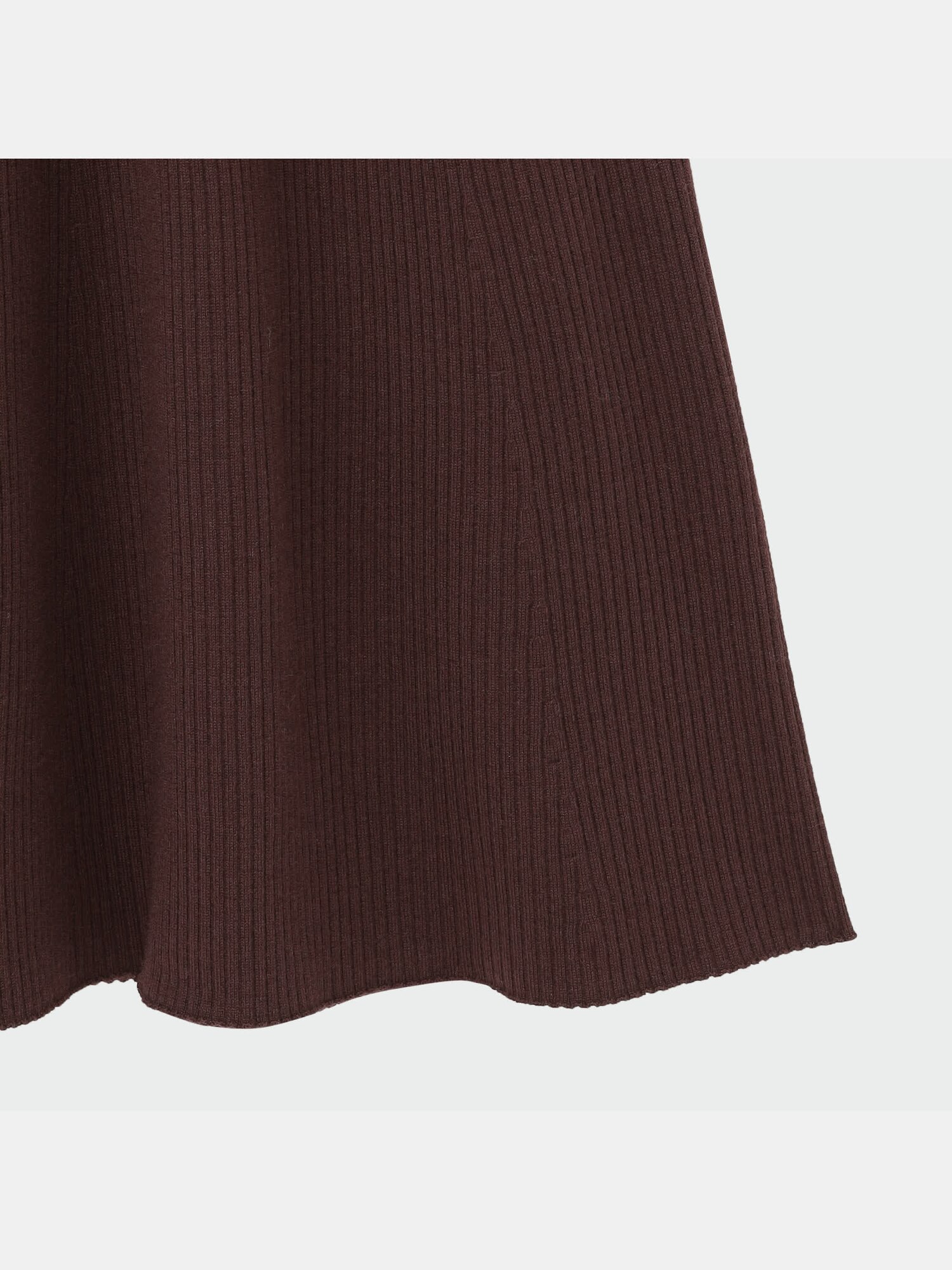 PLST(プラステ)公式 | ウールシルクフレアラインニットワンピース（長袖）