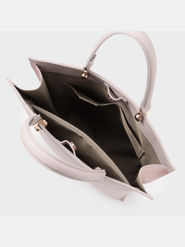 フェイクレザー2WAYトートバッグ