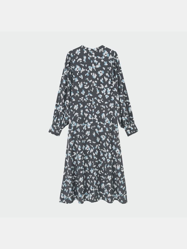 レオパードプリントワンピース（長袖）