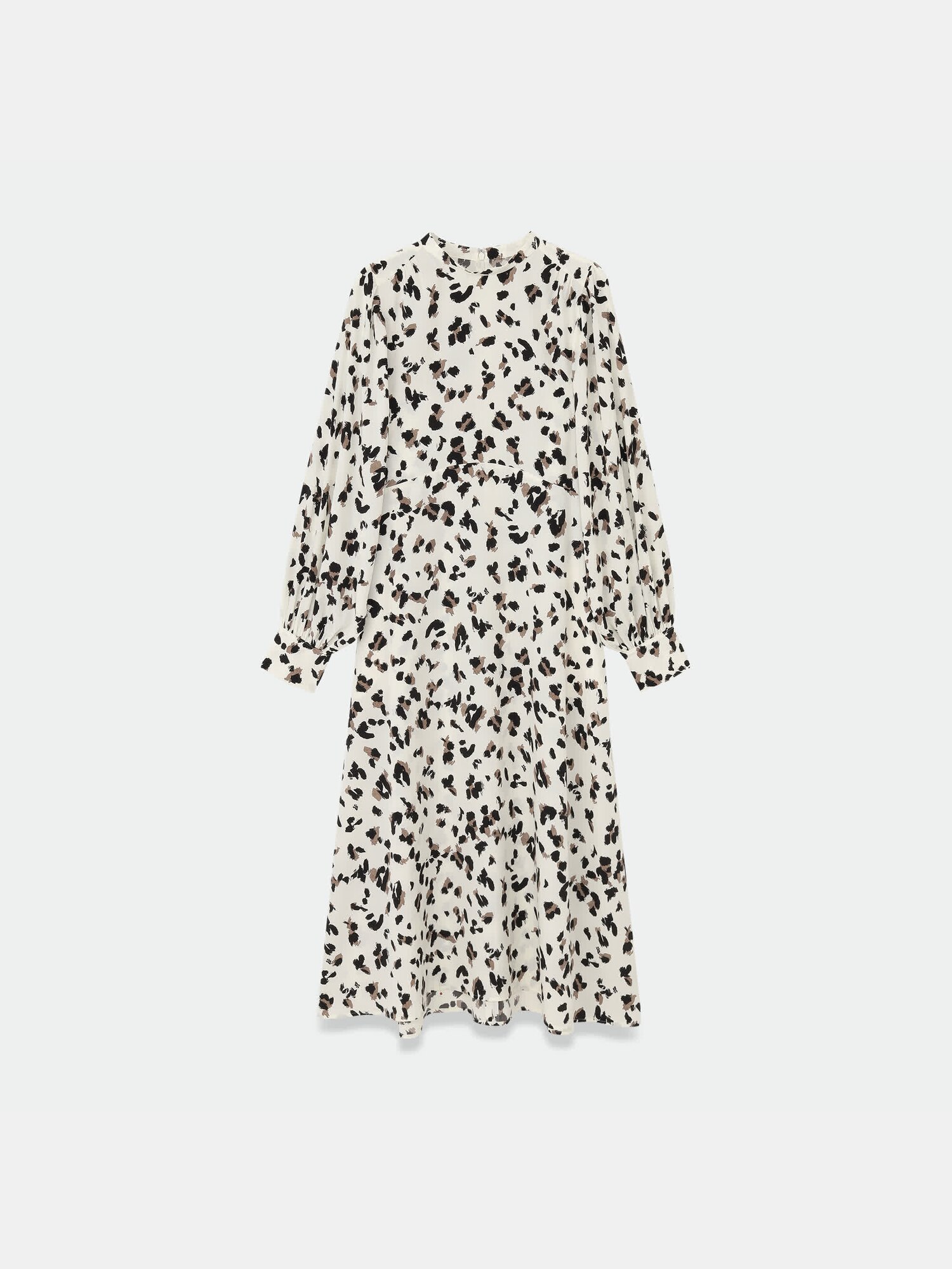 OFF-WHITEプリント レイヤードラップドレス オフホワイト ワンピース36